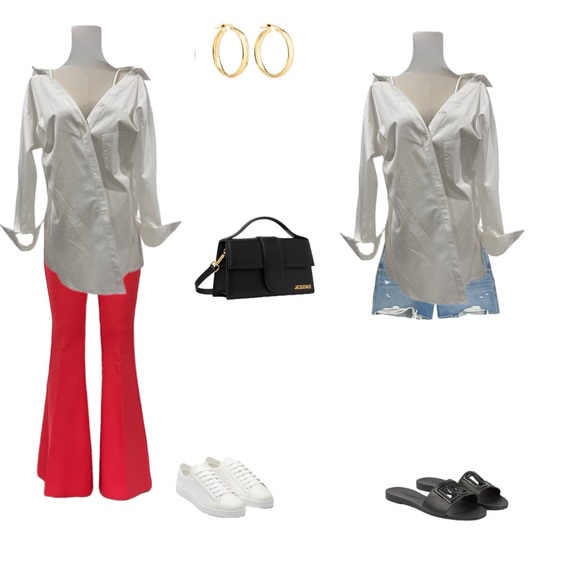 VICTORIA BECKHAM Flared pants Size 2-4 - Picture 10 of 12